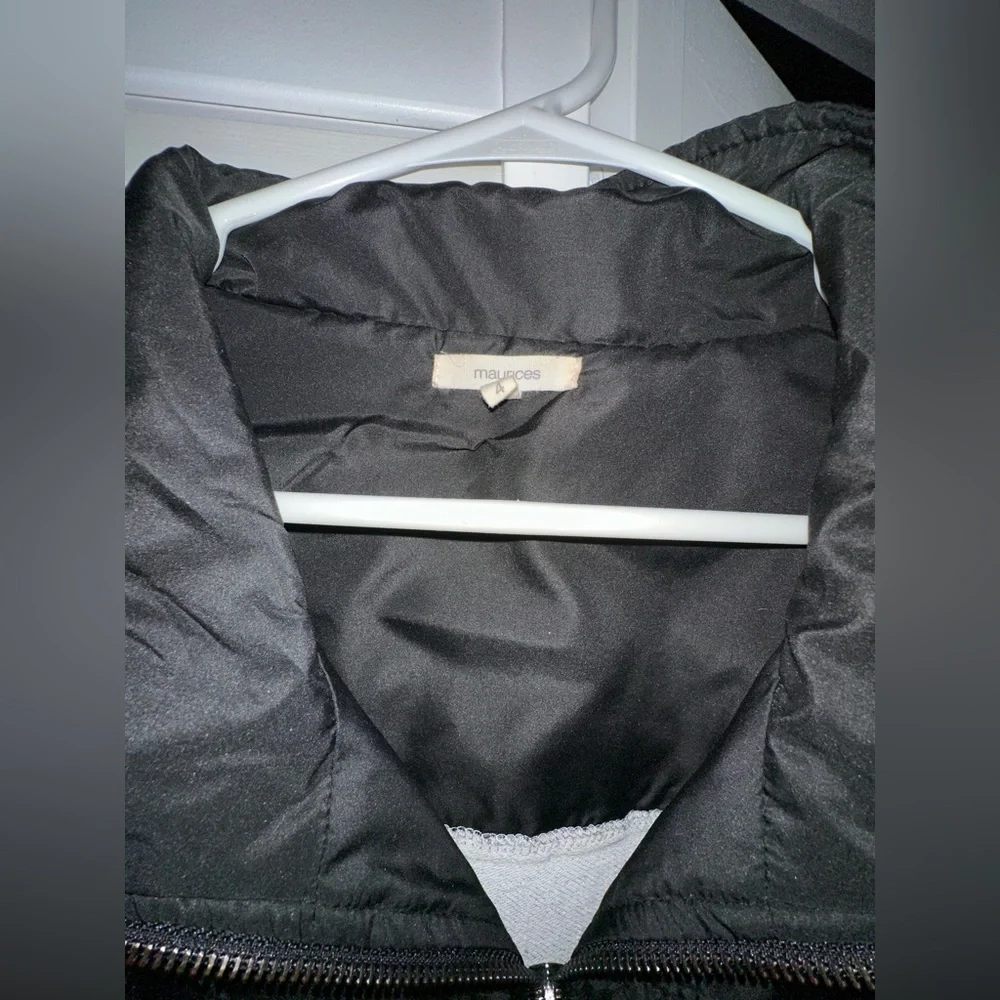 Maurices Black and Gray Pullover Sweater - Picture 2 of 2